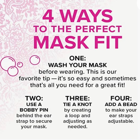 🌻SALE🌻Fitted Mask😷 - Picture 7 of 8